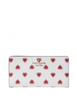 Kate Spade New York Madison Heartfelt Geo Boxed Large Slim Bifold Wallet