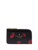 Kate Spade New York Madison Lip Toss Top Zip Card Hold