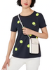 Kate Spade New York Madison Saffiano Leather North South Flap Phone Crossbody