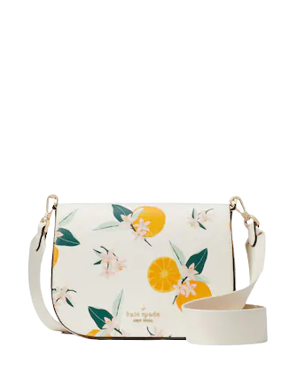 Kate Spade New York Madison Orange Toss Saddle Bag | Brixton