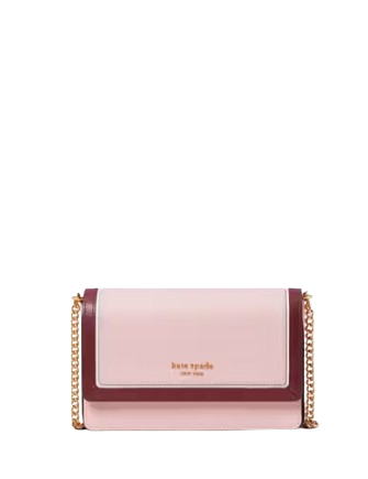 Kate Spade New York Morgan Colorblocked Flap Chain Wallet