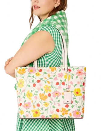 Kate Spade New York Perfect Strawberry Garden Large Tote