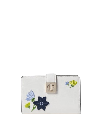 Kate Spade New York Phoebe Floral Applique Medium Wallet