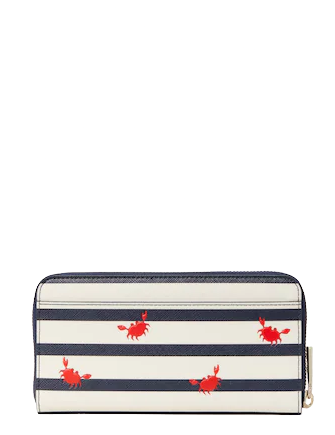 Kate Spade New York Pinch Me Crab Large Continental Wallet