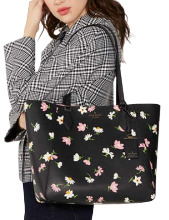 Kate Spade New York Poppy Floral Waltz Tote