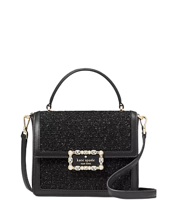 Kate Spade New York Reegan Tinsel Tweed Top Handle Crossbody