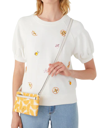 Kate Spade New York Sadie Orange Toss Crossbody Set
