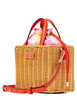 Kate Spade New York Sam Wicker Madras Mini Satchel
