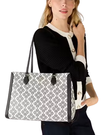 Kate Spade New York Signature Spade Flower East West Laptop Tote