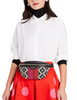 Kate Spade New York Spade Flower Jacquard Stripe Medium Belt Bag