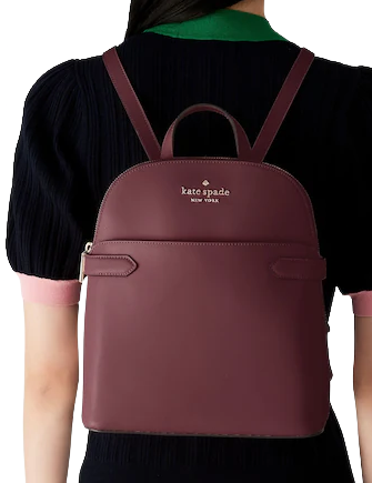 Kate spade maroon backpack shop