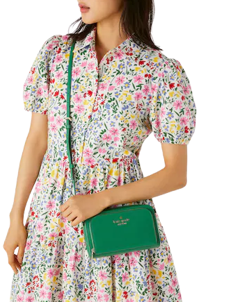 Kate Spade New York Staci Dual Zip Around Crossbody