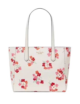 Kate Spade New York Staci Sunny Floral Clusters Printed Medium Tote