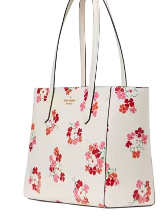 Kate Spade New York Staci Sunny Floral Clusters Printed Medium Tote