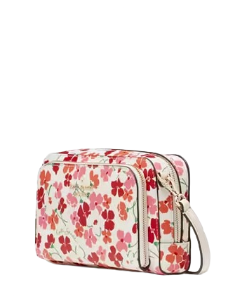 Kate Spade New York Staci Sunny Floral Dual Zip Around Crossbody