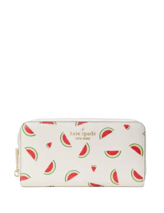 Kate Spade New York Staci Watermelon Party Large Continental Wallet