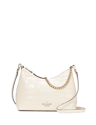 Kate Spade New York Zippy Croc Embossed Convertible