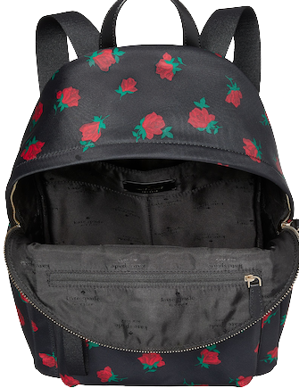 Kate Spade New York Chelsea Rose Toss Printed Medium Backpack
