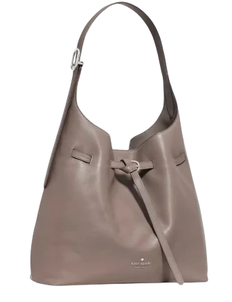 Kate Spade New York 454 Belted Large Shoulder Bag Mineral Grey