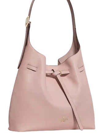 Kate Spade New York 454 Belted Large Shoulder Bag Rose Smoke