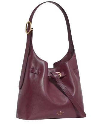 Kate Spade New York 454 Belted Small Shoulder Bag Grenache