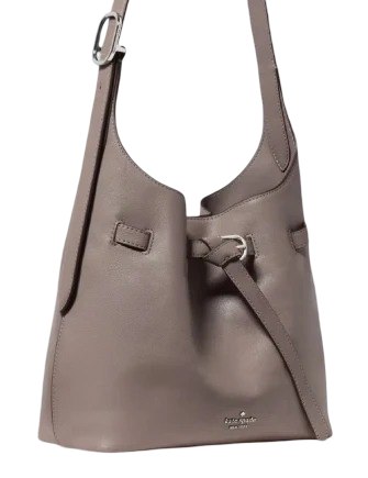 Kate Spade New York 454 Belted Small Shoulder Bag Mineral Grey