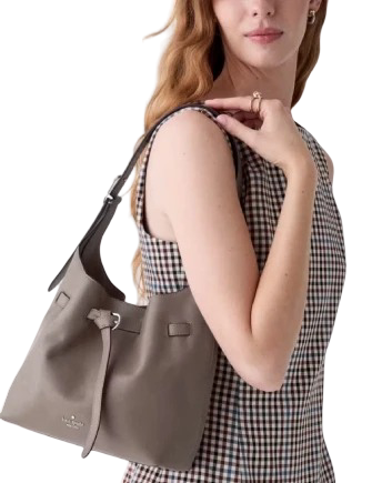 Kate Spade New York 454 Belted Small Shoulder Bag Mineral Grey