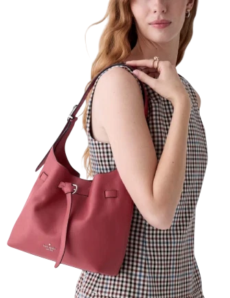 Kate Spade New York 454 Belted Small Shoulder Bag Red Jasper 
