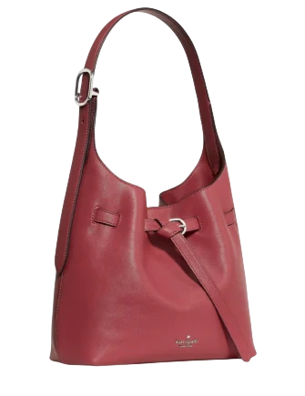 Kate Spade New York 454 Belted Small Shoulder Bag Red Jasper 