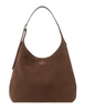 Kate Spade New York 454 Suede Large Shoulder Bag Hot Fudge