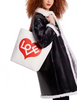 Kate Spade New York Alexander Girard x Kate Spade New York Heart Embossed Waverly Tote Cream