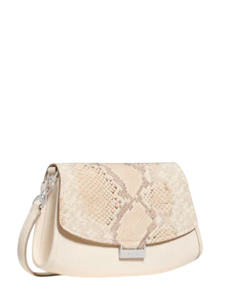 Kate Spade New York Ali Snake Mini Crossbody Bag Natural