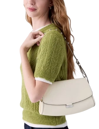 Kate Spade New York Ali Studded Shoulder Bag Meringue