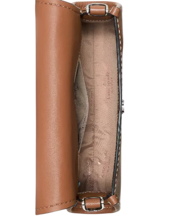 Kate Spade New York Ali Suede Mini Crossbody Bag Warm Gingerbread