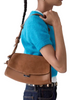 Kate Spade New York Ali Suede Shoulder Bag Warm Gingerbread
