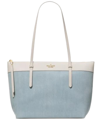 Kate Spade New York All Day Denim Tote Bag Blue