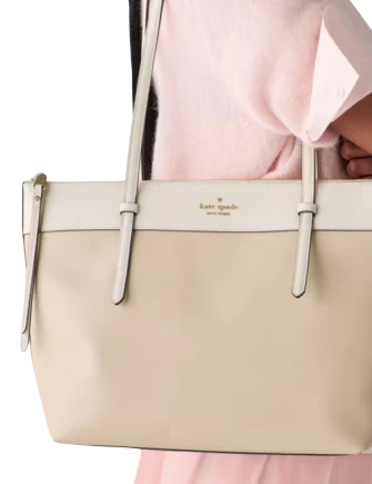 Kate Spade New York All Day Tote Milk Glass 