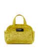 Kate Spade New York Apres Chic Faux Shearling Satchel Citron Sapphire
