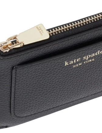 Kate Spade New York Ava Coin Card Case Wristlet Black