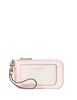 Kate Spade New York Ava Colorblocked Coin Card Case Wristlet Shimmer Pink