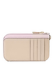 Kate Spade New York Ava Colorblocked Coin Card Case Wristlet Shimmer Pink