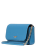 Kate Spade New York Ava Flap Chain Wallet Back To School Blues 