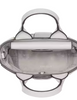 Kate Spade New York Basket Metallic Mini Tote Platinum Grey