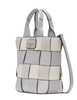 Kate Spade New York Basket Metallic Mini Tote Platinum Grey