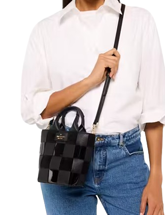Kate Spade New York Basket Mini Tote Black