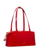 Kate Spade New York Billie Shiny Leather Shoulder Bag Ks Bright Red