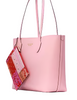 Kate Spade New York Bleecker Bandana Patchwork Pop Printed Large Tote Pink