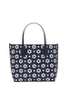 Kate Spade New York Bleecker Daisy Dot Medium Crossbody Tote Parisian Navy