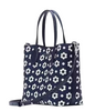 Kate Spade New York Bleecker Daisy Dot Medium Crossbody Tote Parisian Navy