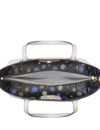 Kate Spade New York Bleecker Space Dot Medium Crossbody Tote Stone Path